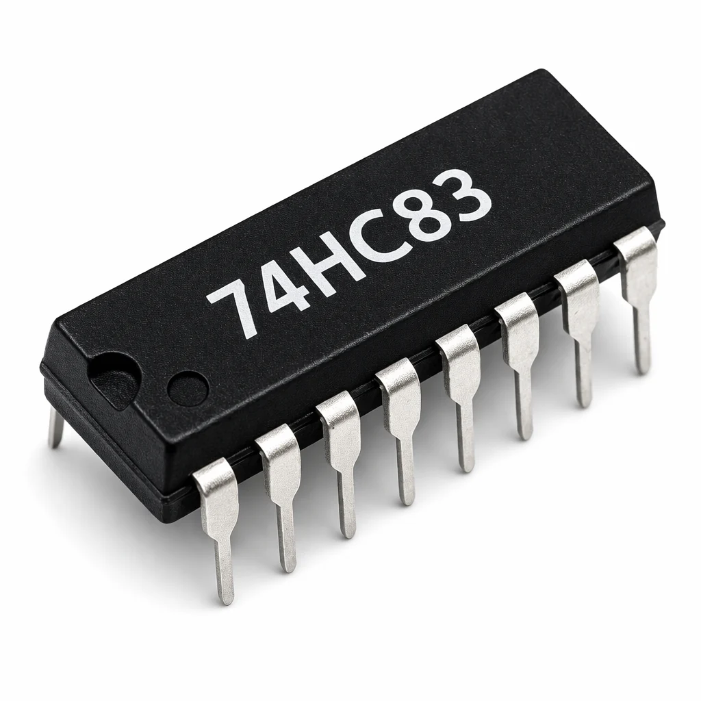 74HC83 ( 4-bit Full Adder IC)