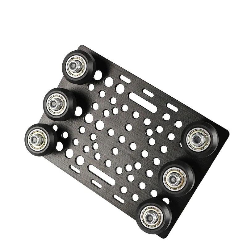 Assembled V-Slot Gantry Plate Kit with V-Groove Bearing ( 88x127 mm)