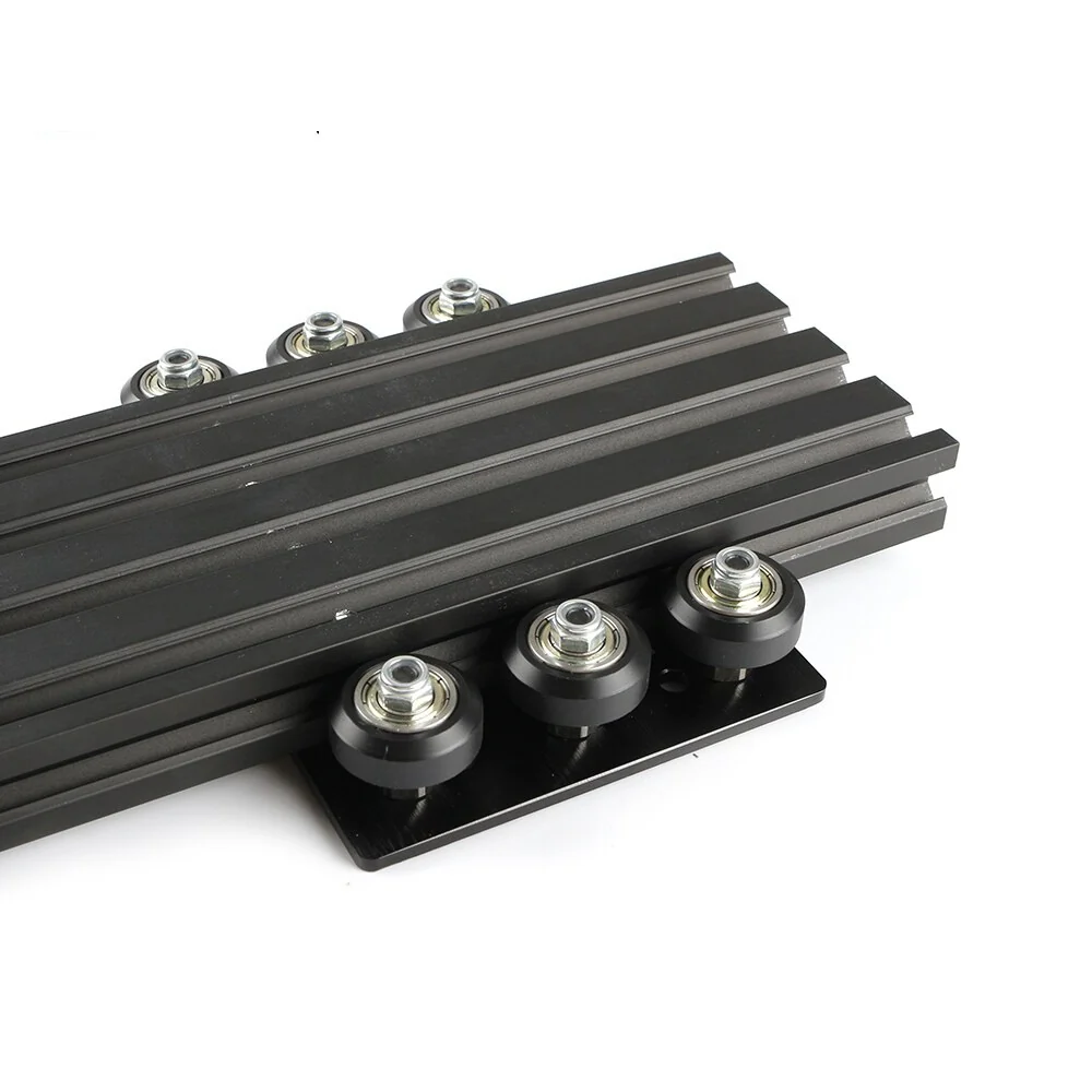 Assembled V-Slot Gantry Plate Kit with V-Groove Bearing ( 88x127 mm) - Image 2
