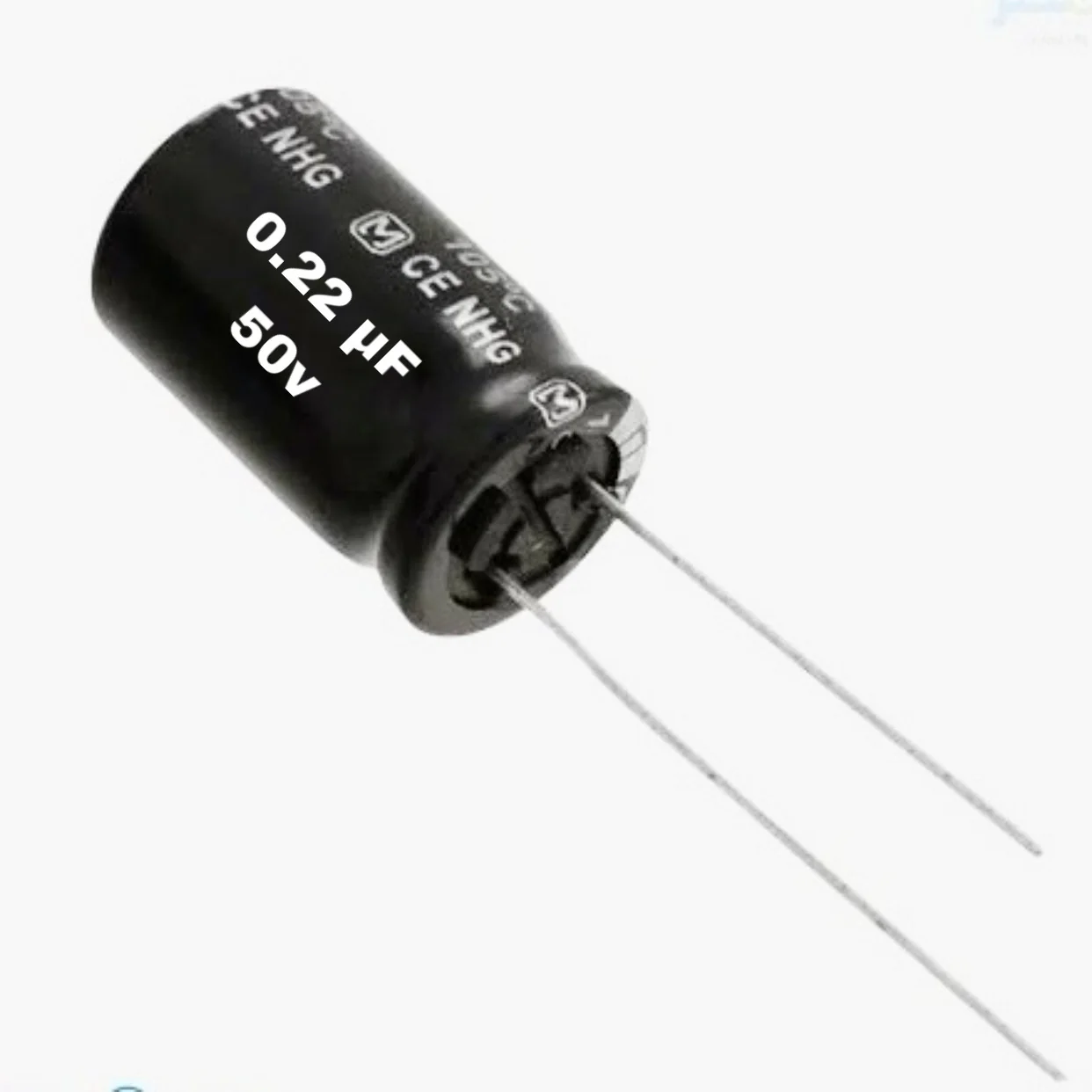 Capacitors 0.22mf. 50v.