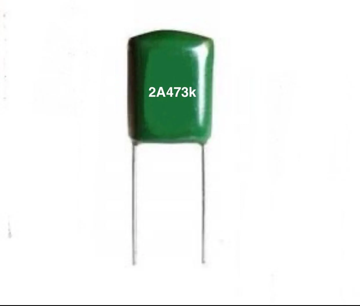 Capacitors polyester film 47nf. 100v. (2A473K)