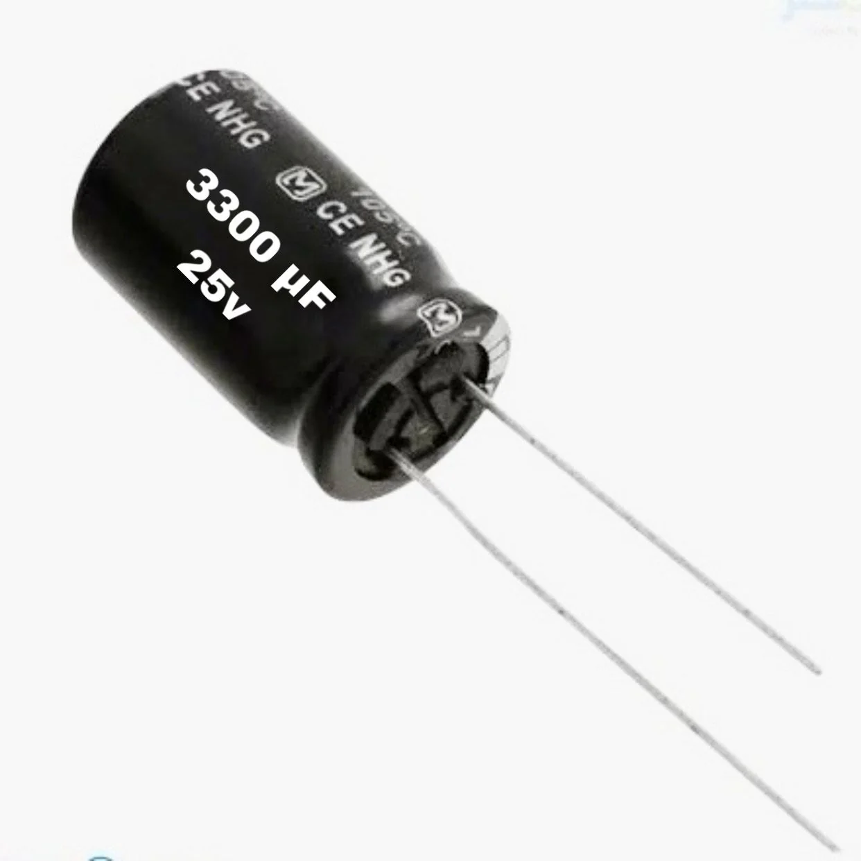 Capacitors 3300mf. 25v.