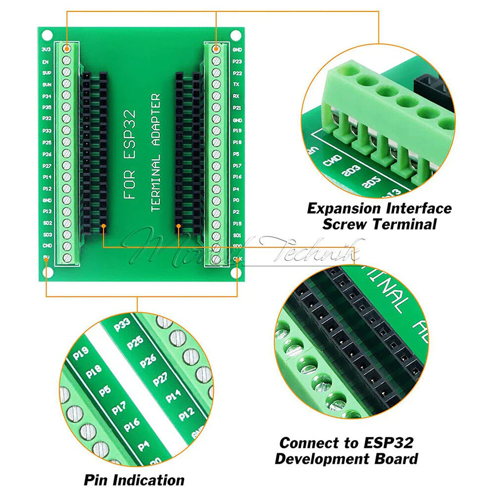 ESP32 Expansion Connection Shield - Image 4