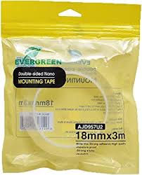 Generic Double Face Double Face Nano Mounting Tape 18mm x 3m - Clear