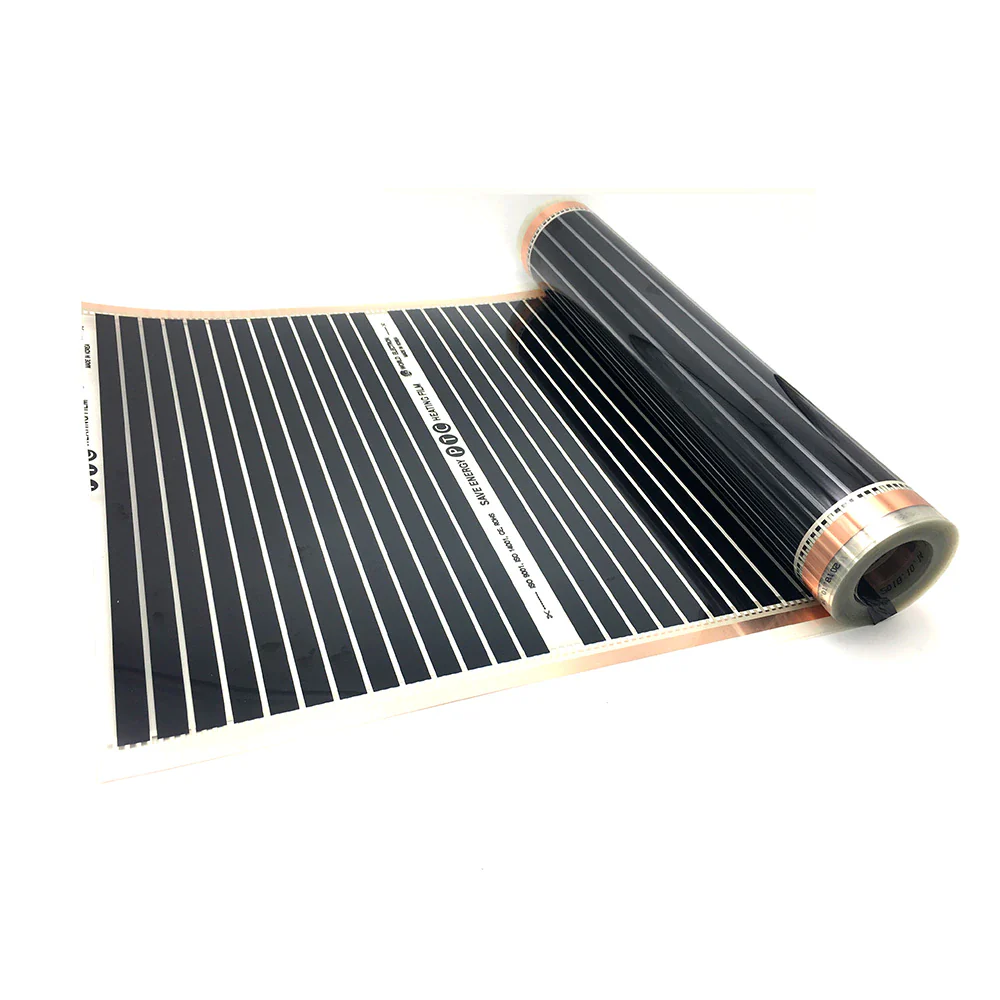 Infrared Carbon Heating Film (160Watt/m²- 50x25cm)