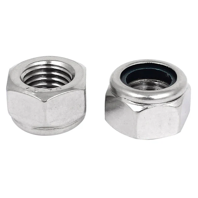 Nylon Insert Hex Locknut - M5