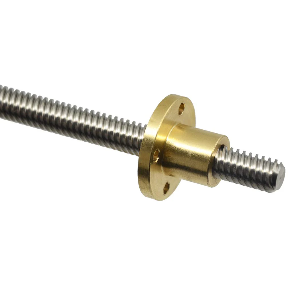 Stainless Lead Screw with Nut ( 10mm x 600mm) Pitch 4 (mm) - Image 3