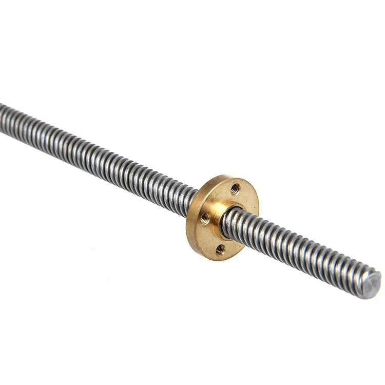 Stainless Lead Screw with Nut ( 8mm x 1000mm) Pitch 2 (mm)