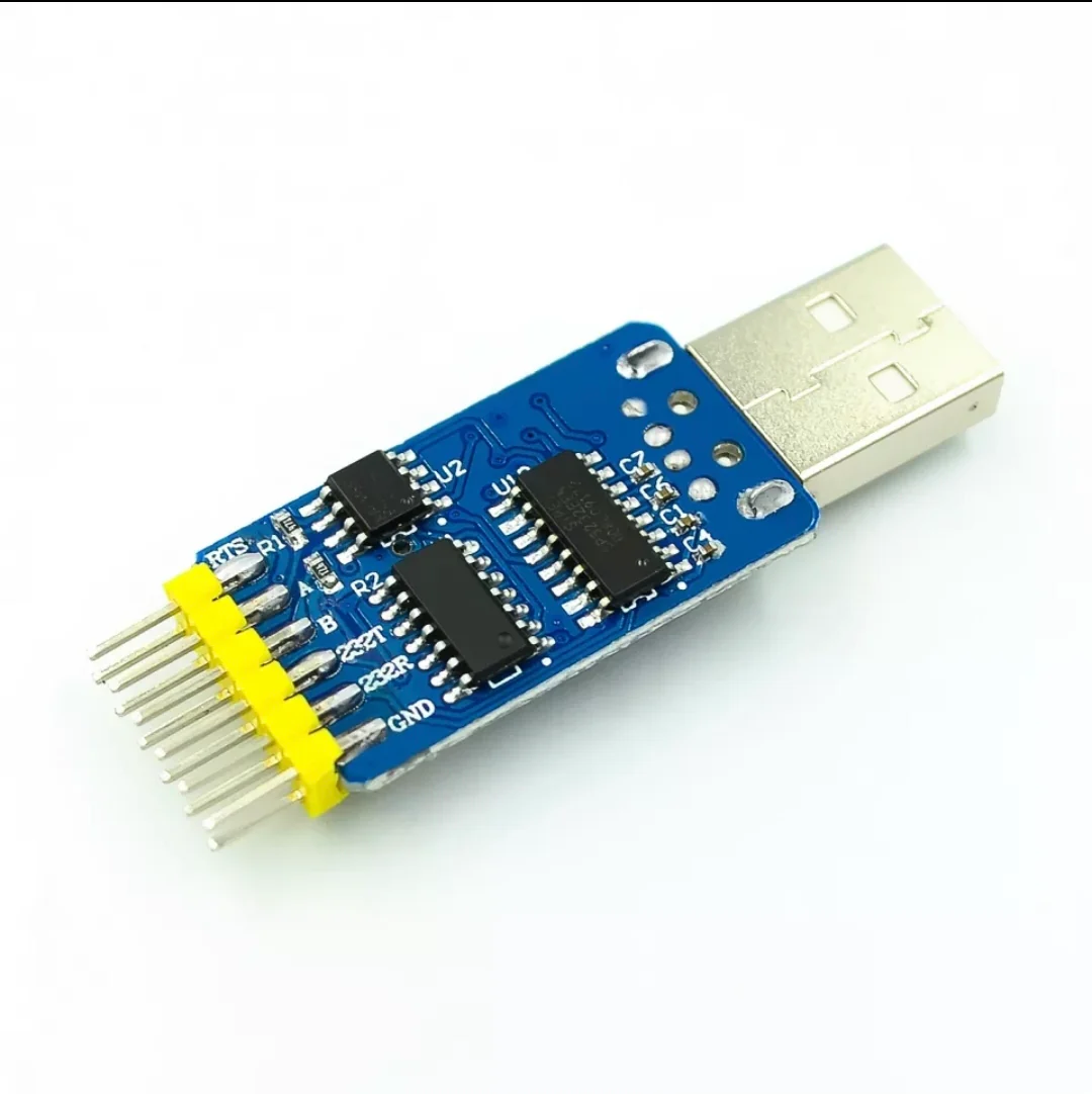 USB CP2102 to TTL RS232 USB TTL to RS485 Mutual Convert 6 in 1 - Image 2
